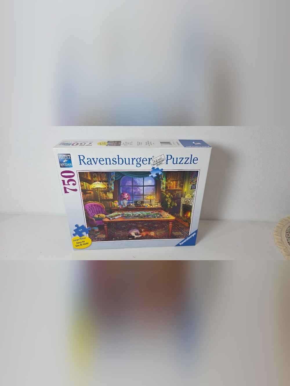 Ravensburger Large Format 750 Piece Puzzler's Place Puzzle Used